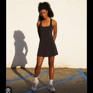 NWOT Outdoor Voices Cross Back Exercise Dress Navy